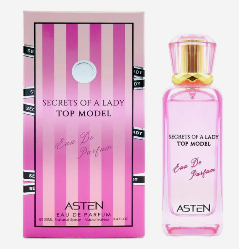 Asten Secrets of a Lady Top Model Eau de Parfum 100 ml – Glamorous Essence
