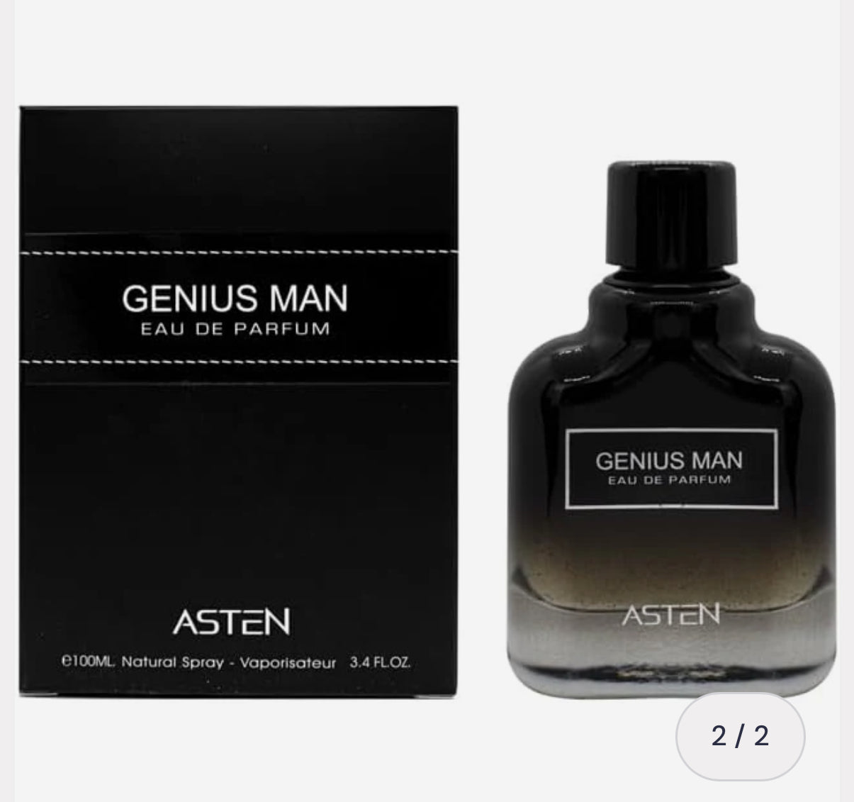 Asten Genius Man Eau de Parfum 100 ml – Intelligent Masculine Scent